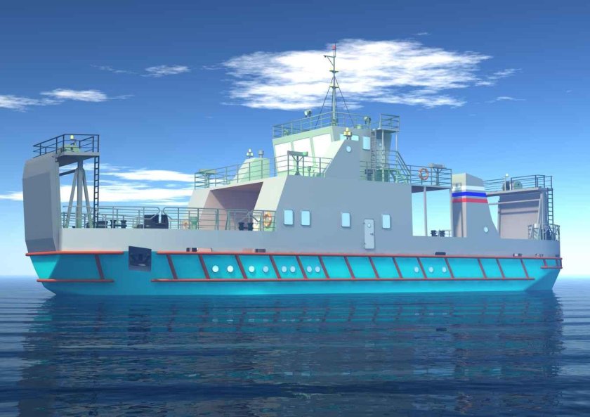 Грузопассажирский паром проекта cnf11cpd