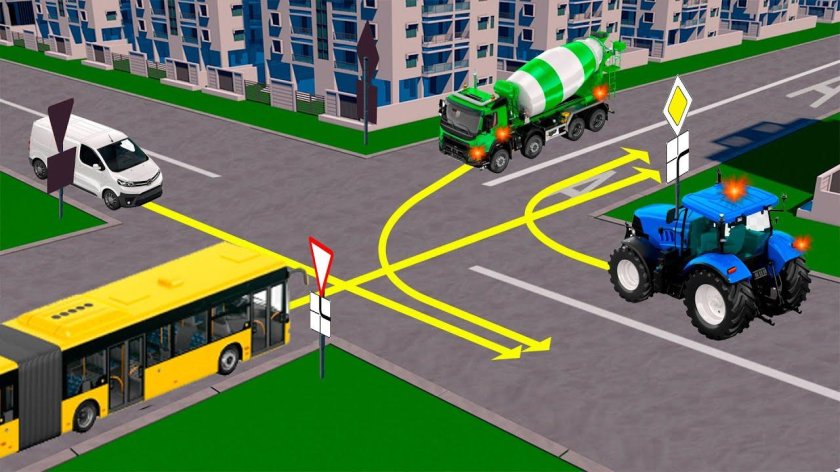 Кто последним проедет перекрёсток