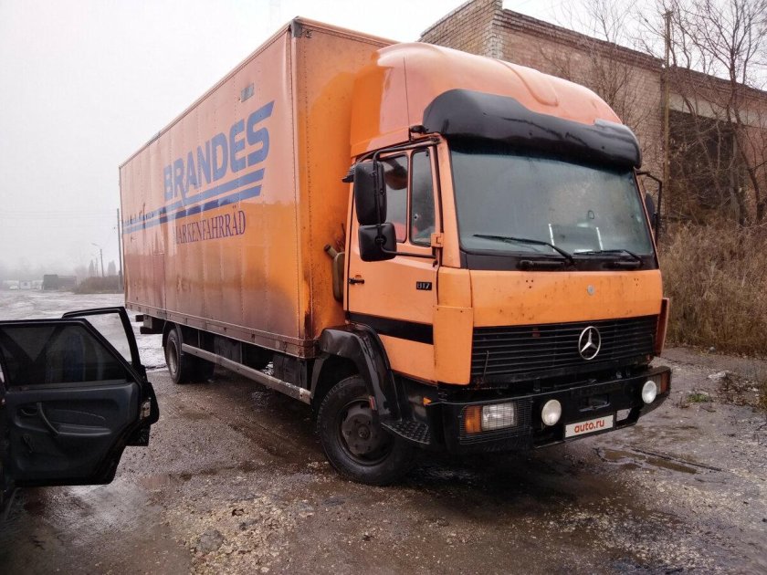 Мерседес 817 со спальником