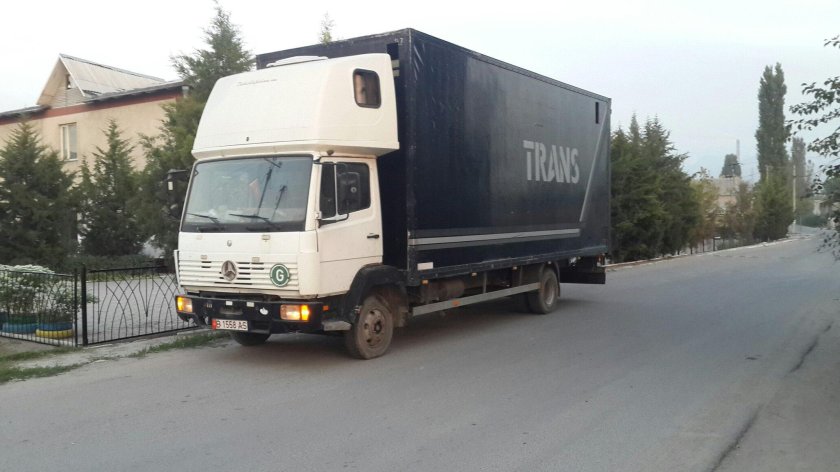 817 Мерседес грузоподъемность