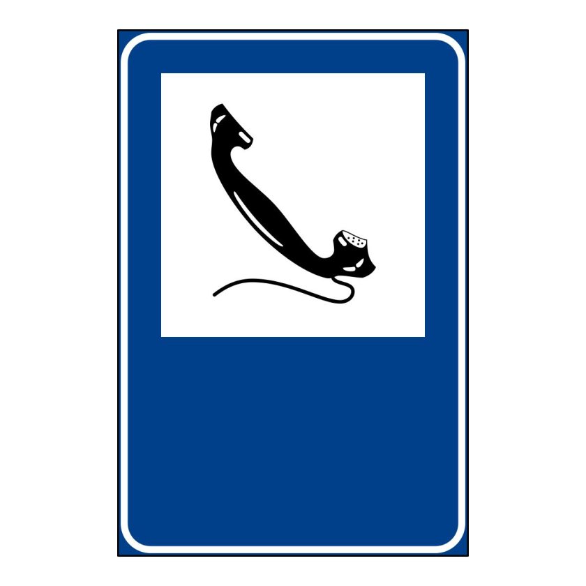 Дорожный знак трубка