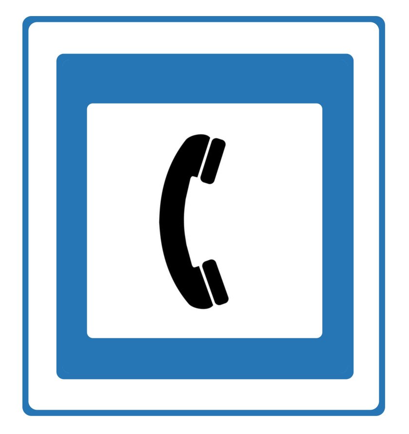 Телефонная будка знак по ПДД картинки для детей