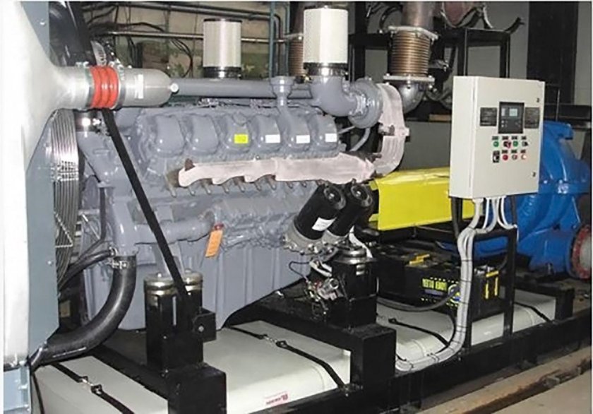 Станок с дизельным приводом