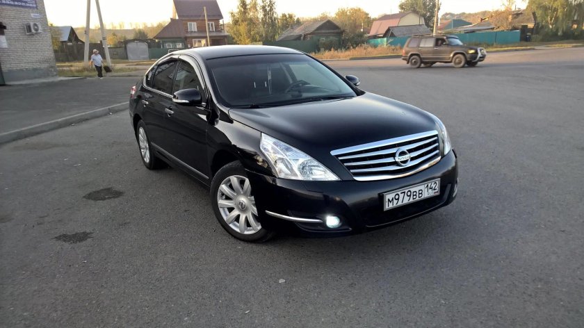 Nissan Teana 2012 черная