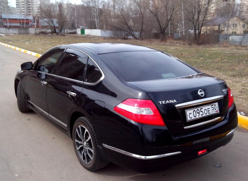 Nissan Teana 2008 черная