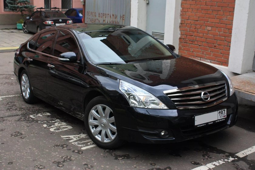 Nissan Teana j32 черная