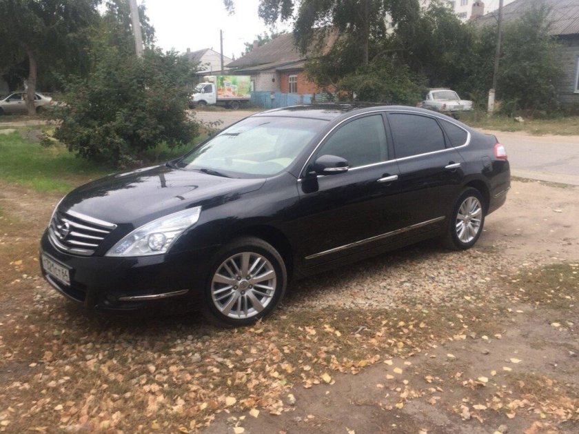 Nissan Teana 2008 черная