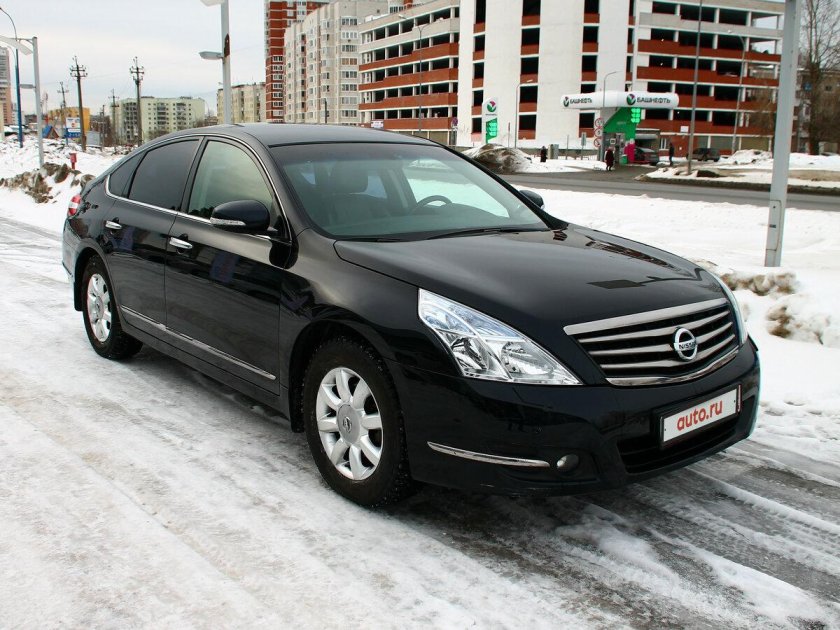 Nissan Teana 2008 черная