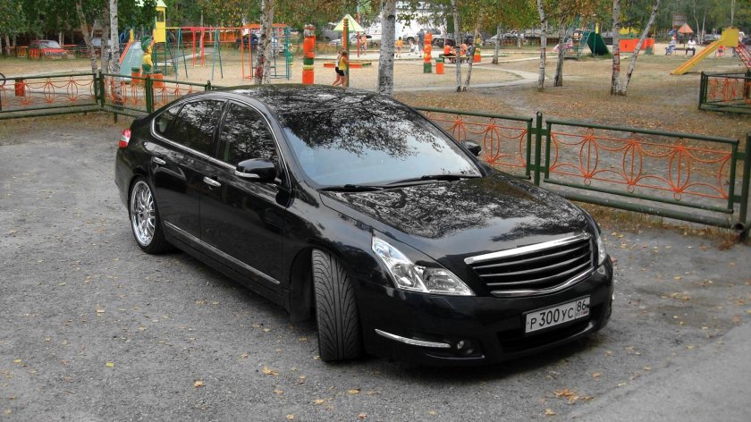 Nissan Teana j32 черная