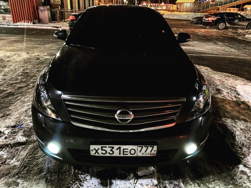 Nissan Teana j32 черная