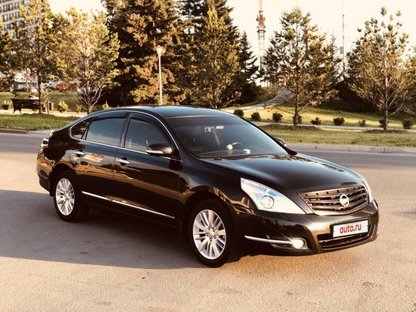 Nissan Teana 2008 черная