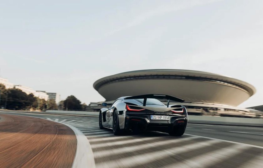 Rimac nevera интерьер