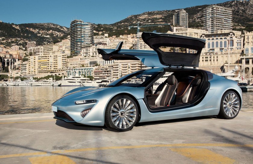 2014 NANOFLOWCELL quant e-Sportlimousine