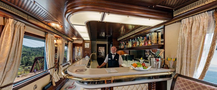 Вагон золотой Орел Транссибирский экспресс