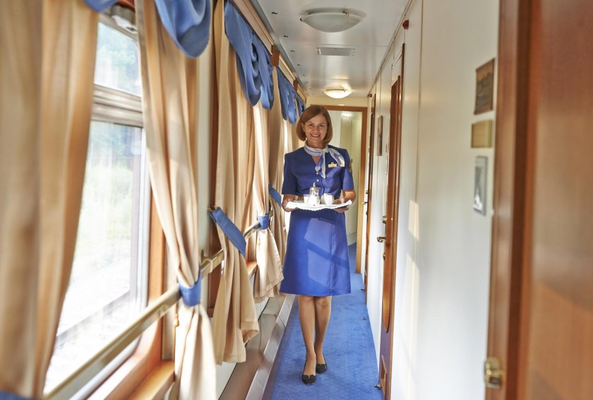 Туристический поезд золотой Орел Транссибирский экспресс