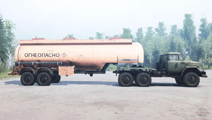 ЗИЛ-137 С прицепом