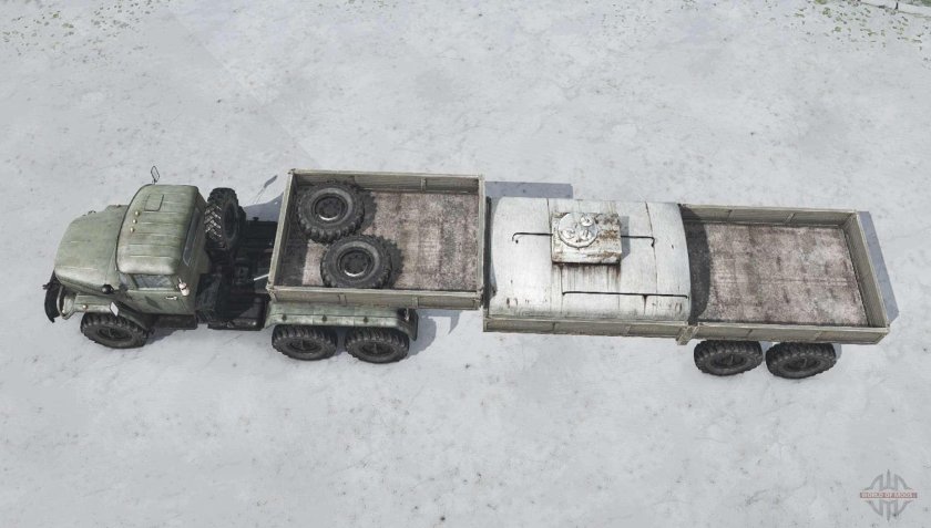 ЗИЛ 137 для Spin Tires MUDRUNNER