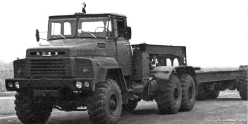 КРАЗ 260 военный тягач