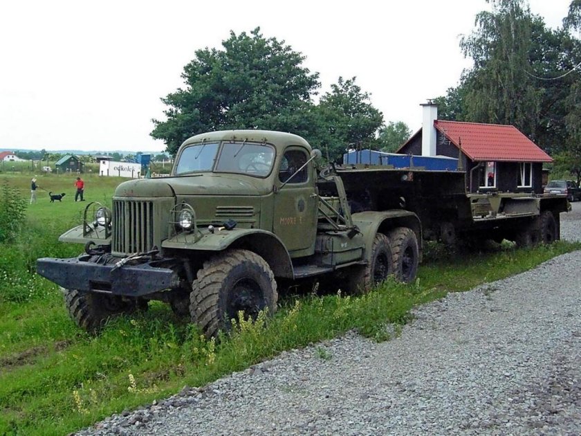 ЗИЛ 157 седельный тягач