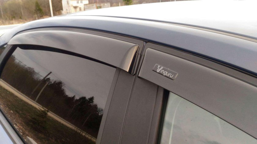 Дефлекторы окон Vinguru Лада Веста