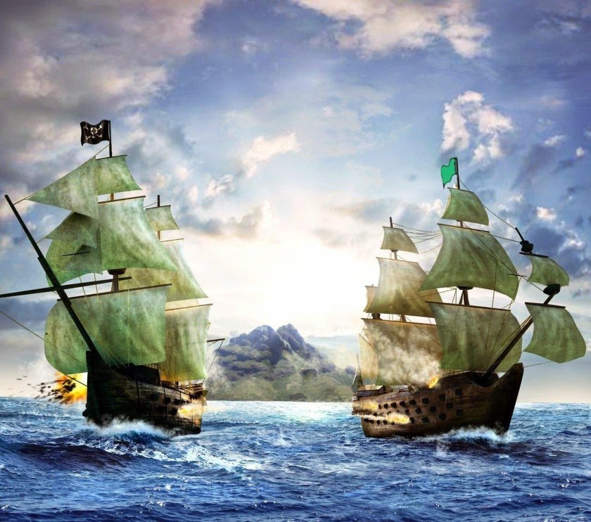 Сражение кораблей