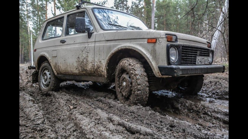 ВАЗ 2121 по бездорожью