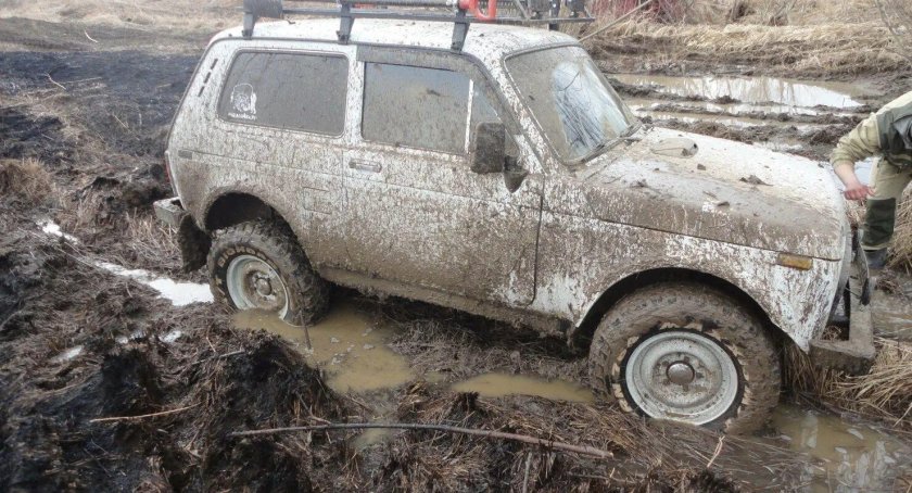 ВАЗ по бездорожью