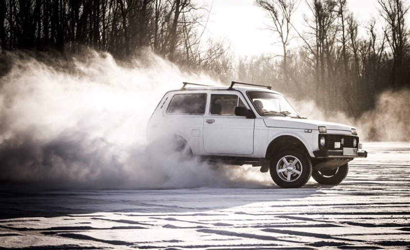 Нива 2131 дрифт