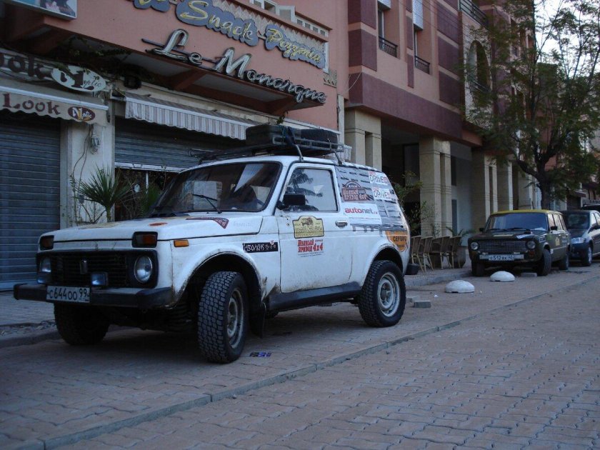 Нива в Африке