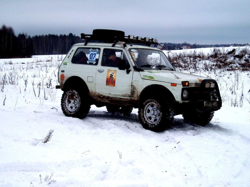 Подготовка Нива 2121 к бездорожью