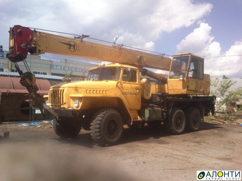 Урал вездеход автокран