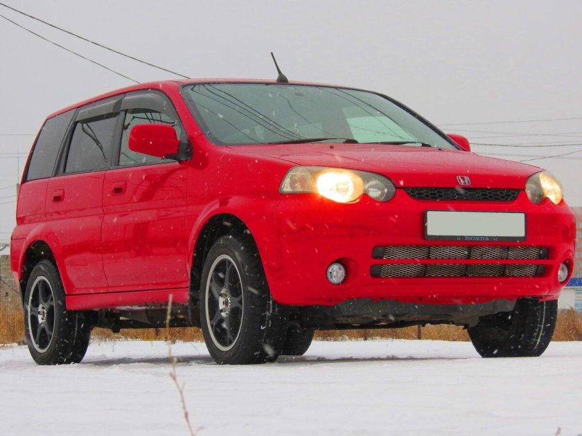 Хонда ХРВ красная