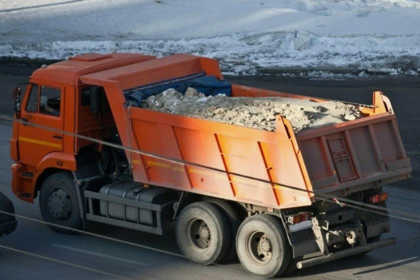 КАМАЗ 65115 карьерный самосвал