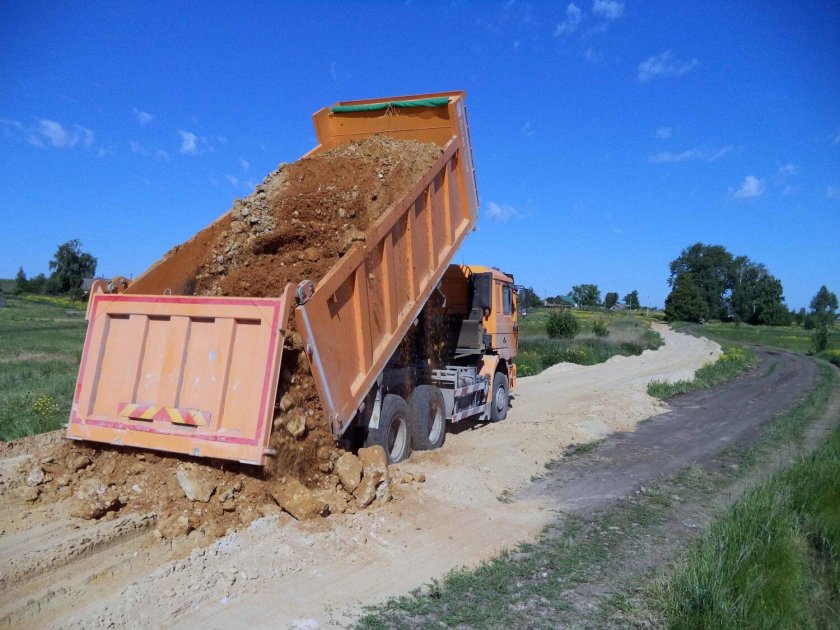 Пнсчанногравияная смесь КАМАЗ