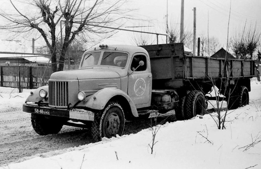 ЗИЛ-ММЗ-164ан седельный тягач