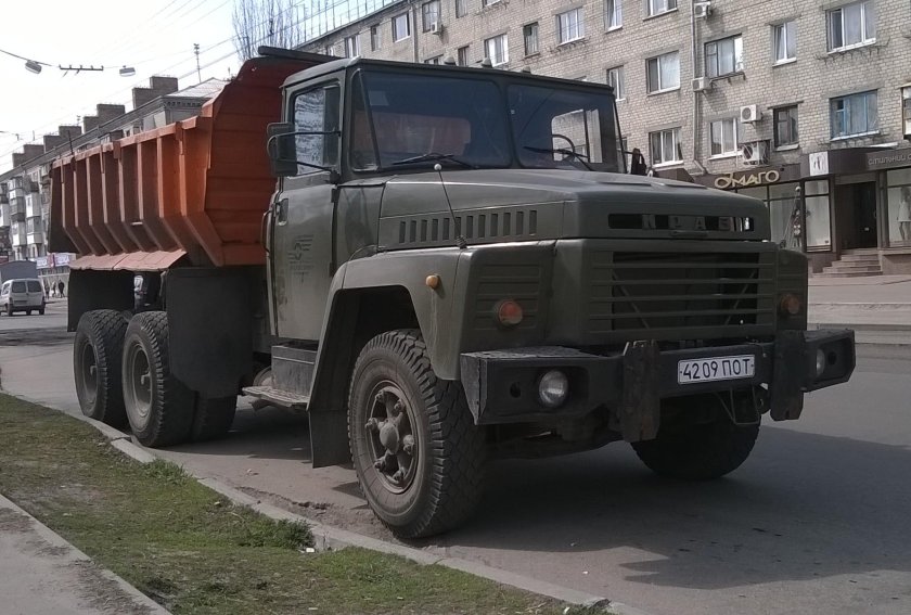 КРАЗ 250 самосвал