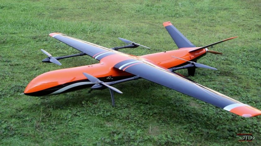 Гибридный UAV дрон