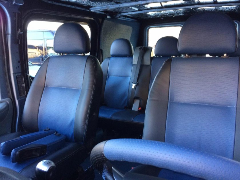 Форд Транзит 2007 салон