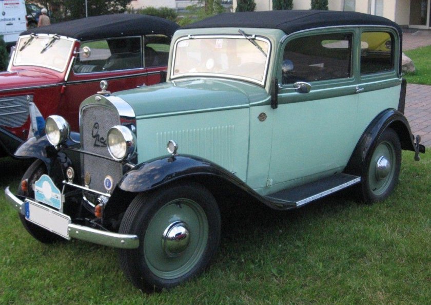 Опель 1.3 1934 года