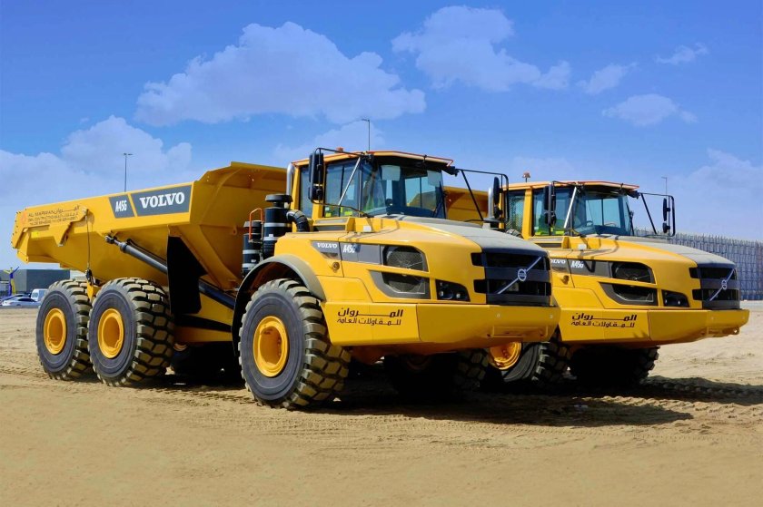 Вольво а40 сочлененный самосвал