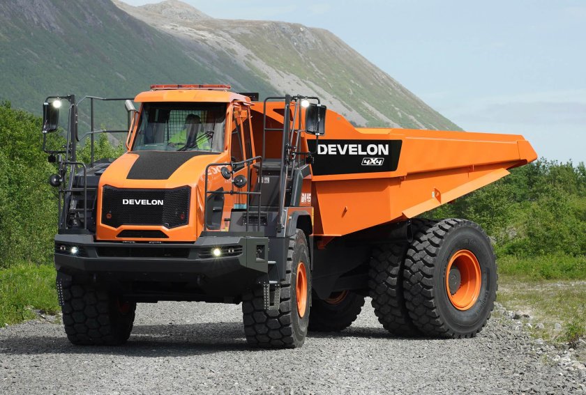 Сочленённый самосвал Доосан