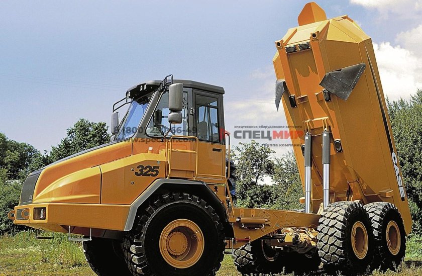 Сочлененный самосвал Амкодор