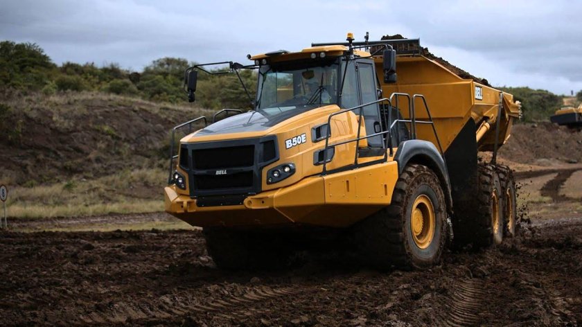 Сочлененный самосвал Bell b50e