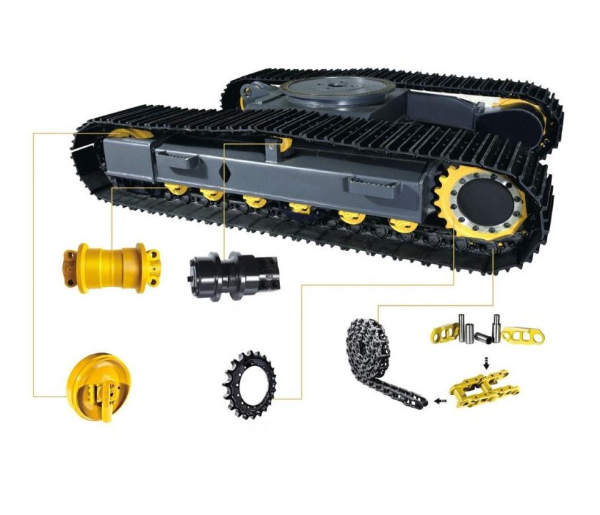 Ходовая часть Caterpillar d10t