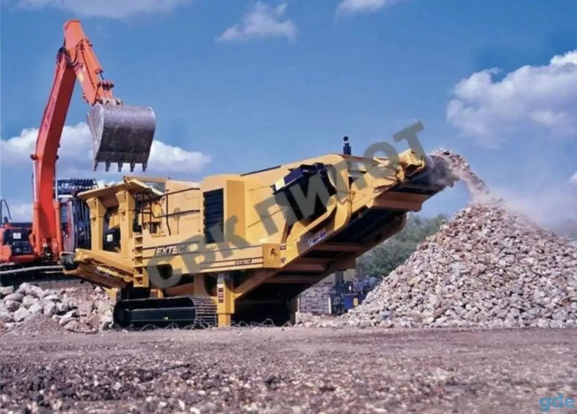 Роторная дробилка для щебня Сандвик