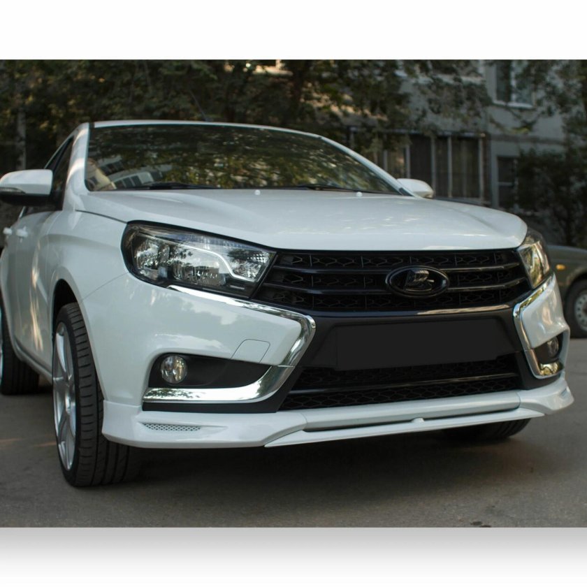 Юбка VTS бампера Веста