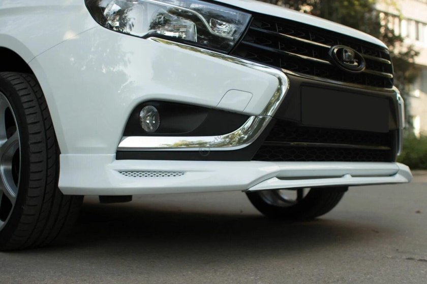 Юбка VTS бампера Веста