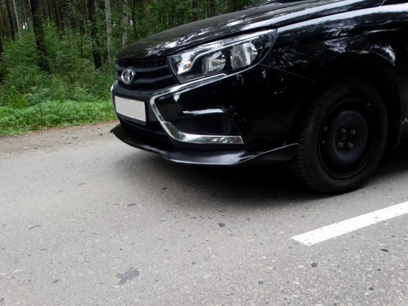 Сплиттер губа Веста