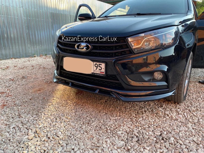 Сплиттер губа Лада Веста