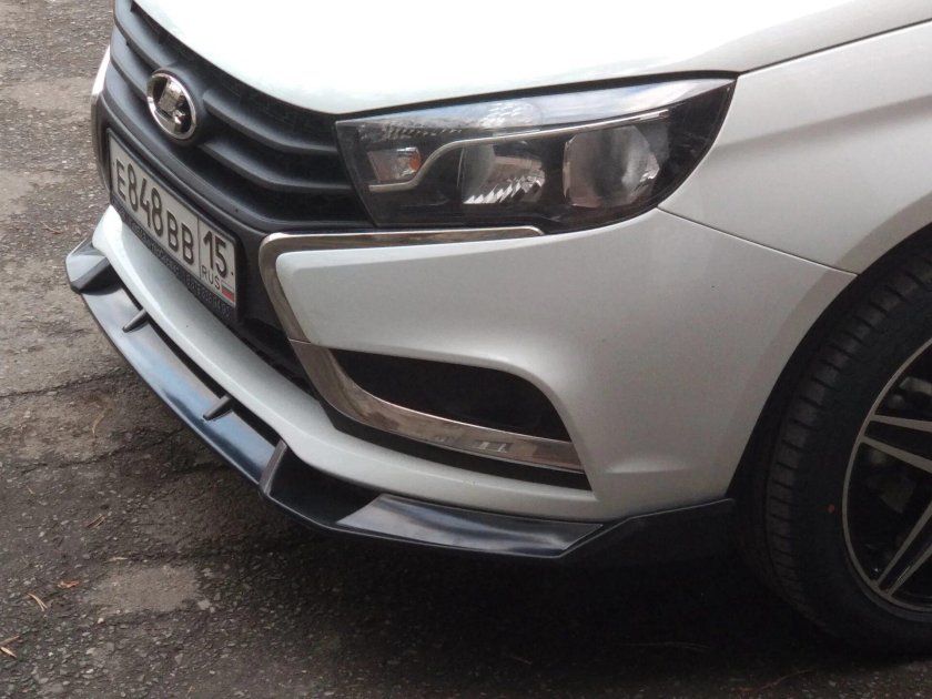 8450008667 Накладка переднего бампера Lada Vesta нижняя